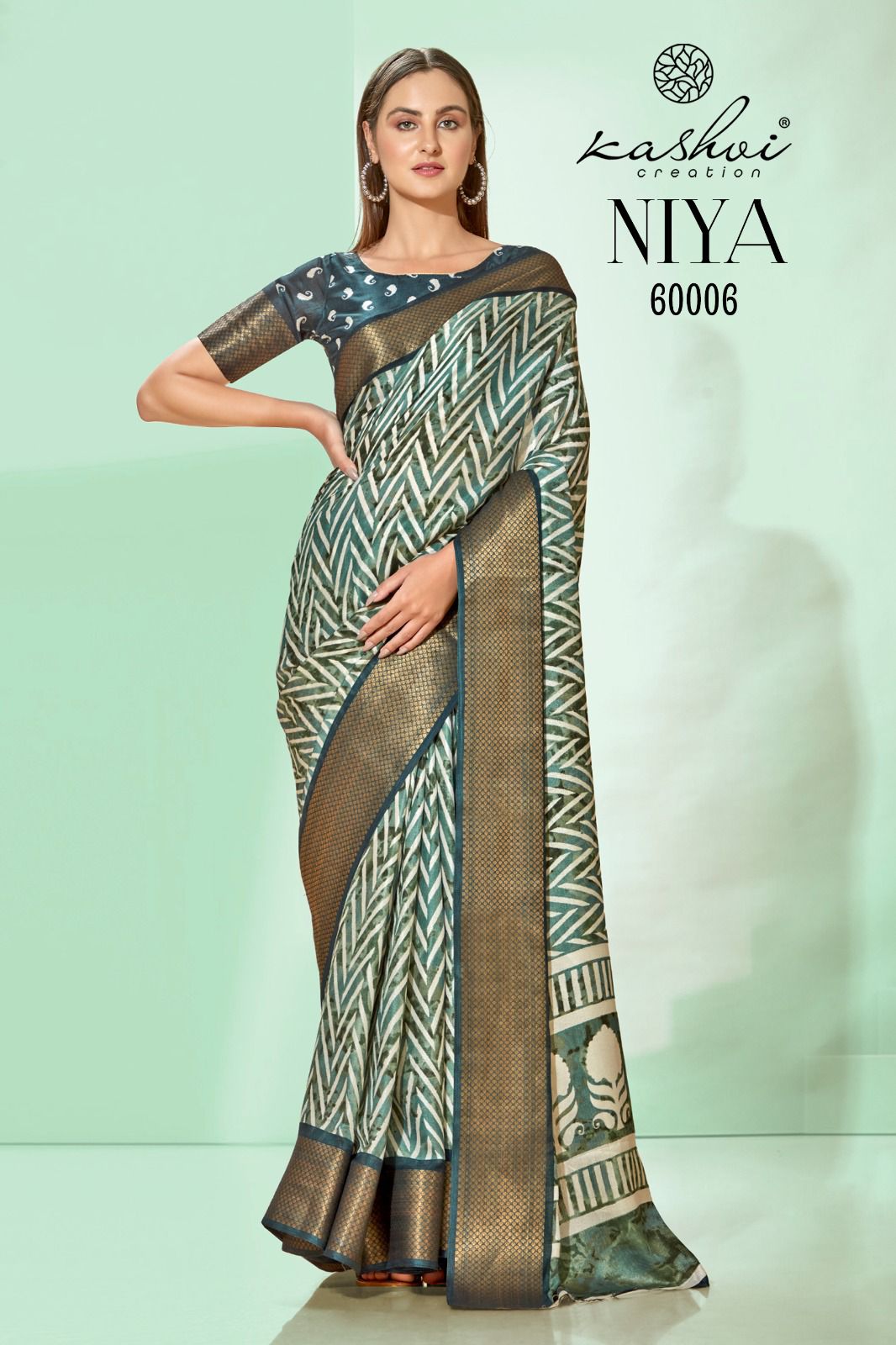 Niya By Kashvi 60001-60008 Daily Wear Sarees Catalog